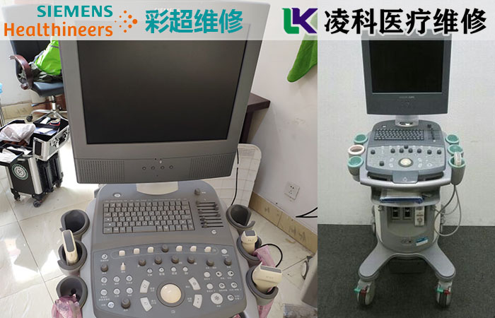 西门子彩超过不了自检并死机故障维修